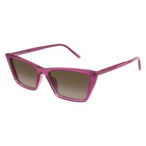 NWT SAINT LAURENT SUNGLASSES CYCLAMEN